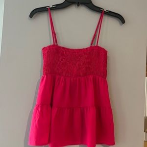 Red Babydoll top